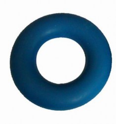 Posilovací gumový kroužek modrý