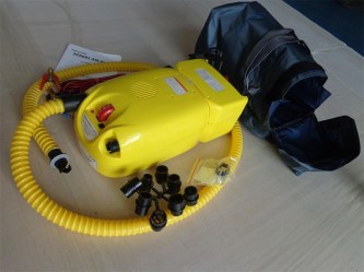 Vzduchová pumpa na čluny s akumulátorem GP-80B