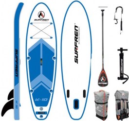 SURFREN Paddleboard K11 11'x32"x6" single layer, single chamber