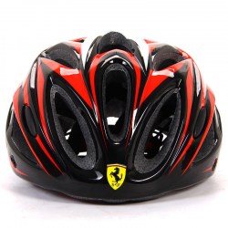 Cyklistická přilba Ferrari černá FAH35