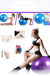 Gymball 65 cm I CARE gymnastický míč s pumpou