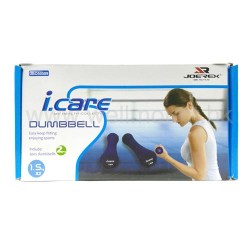 Činka AEROBIC jednoruční 2 x 1,5 kg I.CARE Neopren