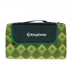 Pikniková deka King Camp 200x178cm zelená
