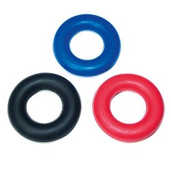 Posilovací gumový kroužek modrý