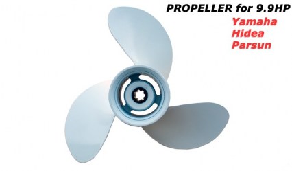 Propeller - lodní šroub 9.9 HP, Hidea, Yamaha, Parsun