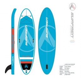 SURFREN Paddleboard SY320 10'6"x34"x6" single layer, single chamber
